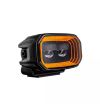 Work light - Strands - FOR9T No-Glare - 4'' - smoke - 31W - Position light White/Red/Amber - Work / Scene