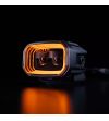 Work light - Strands - FOR9T No-Glare - 4'' - smoke - 31W - Position light White/Red/Amber - Work / Scene