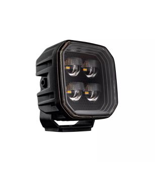 Work light - Strands - FOR9T No-Glare - 4'' - smoke - 78W - Position light White/Red/Amber - Work / Scene