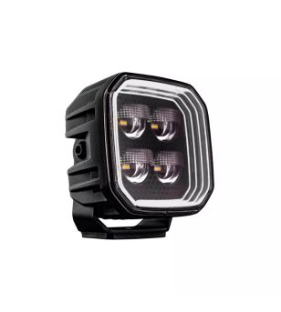 Arbeitsbeleuchtung - Strands - FOR9T No-Glare - 4'' - smoke - 78W - Positionslicht Weiß/Rot/Amber - Work / Scene 