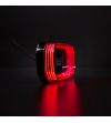 Marker Light - Strands - FOR9T Scale - 8cm - smoke - Red - 12V-36V