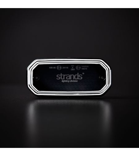 Begrenzungsleuchte - Strands - FOR9T Scale - 8cm - smoke - Weiß - 12V-36V 