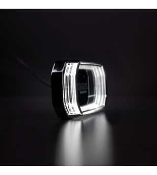 Begrenzungsleuchte - Strands - FOR9T Scale - 8cm - smoke - Weiß - 12V-36V 