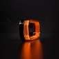 Markeringslicht - Strands - FOR9T Scale - 4.6" - 11.6cm - Smoke - Amber - 12V-36V