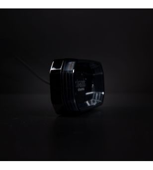 Markeringsljus - Strands - FOR9T Scale - 8cm - smoke - Bärnsten - 12V-36V 