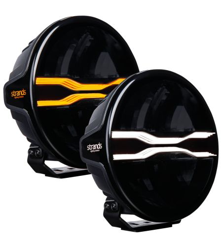Verstraler - Strands - FOR9T Dragon Drive - 9'' - smoke - Positielicht Wit/Amber - Driving