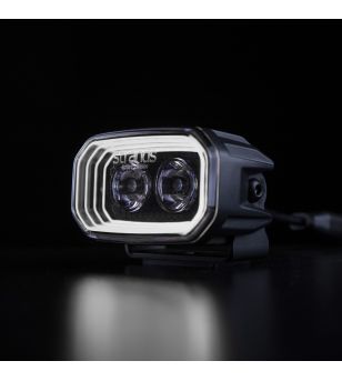 LED Lightbar - Strands - FOR9T Light Pod - 4'' - smoke - Positionslicht Weiß/Amber - Spot 