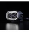 LED Lightbar - Strands - FOR9T Light Pod - 4'' - smoke - Positionslicht Weiß/Amber - Spot 
