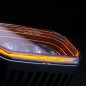 LED Light bar - Strands - FOR9T Light Pod - 4.3" - 10.8cm - Smoke - Position light White/Amber - Spot