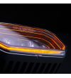 LED bar - Strands - FOR9T Light Pod - 4'' - smoke - Positielicht Wit/Amber - Spot