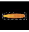LED Light bar - Strands - FOR9T Light Pod - 4'' - smoke - Position light White/Amber - Spot