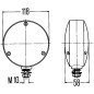 Richtingaanwijzer - Hella - Pablo - Amber - 12V-24V Richtingaanwijzer - Hella - Pablo - Amber - 12V-24V