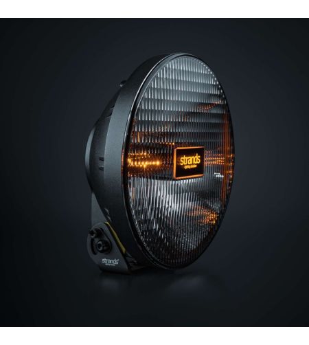 Verstraler - Strands - IZE LED - 9'' - smoke - Old School - Positielicht Wit/Amber - Driving