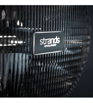 Verstraler - Strands - IZE LED - 9'' - smoke - Old School - Positielicht Wit/Amber - Driving