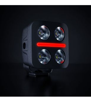 Work light - Strands - Nuuk D-Line - QB - 3'' -Position light Red/Amber - Work / Scene