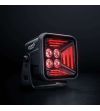 Werklamp - Strands - Dark Knight Fortex - 3'' - smoke - Positielicht Rood - Work / Scene