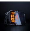 Werklamp - Strands - Dark Knight Fortex - 3'' - smoke - Positielicht Amber - Work / Scene