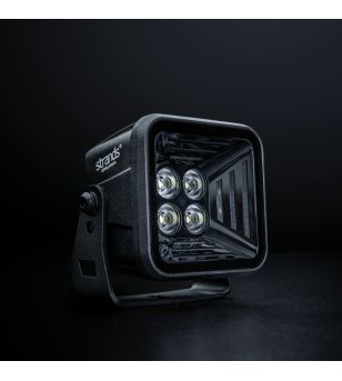 Werklamp - Strands - Dark Knight Fortex - 3'' - smoke - Positielicht Amber - Work / Scene
