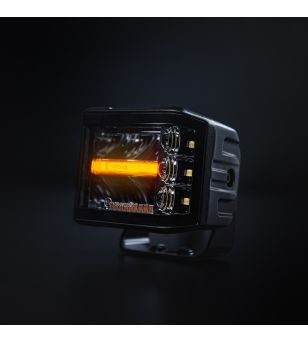 Work light - Strands - Siberia XP - Red Fox - 4'' - smoke - Position light Red/Amber - multiple flash patterns - Work / Scene