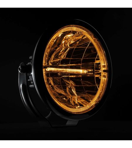 Verstraler - Strands - Ambassador Limited Edition - 9.1" - 23cm - Geel - Positielicht Wit/Amber - Driving