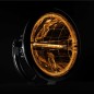 Extraljus - Strands - Ambassador Dark Knight - 9.1" - 23cm - Smoke - Positionsljus Vit/Bärnsten - Driving Extraljus - Strands - Ambassador Dark Knight - 9.1" - 23cm - Smoke - Positionsljus Vit/Bärnsten - Driving