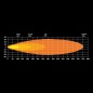 Verstraler - Strands - Ambassador Dark Knight - 9.1" - 23cm - Smoke - Positielicht Wit/Amber - Driving Verstraler - Strands - Ambassador Dark Knight - 9.1" - 23cm - Smoke - Positielicht Wit/Amber - Driving