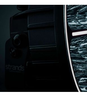 Extraljus - Strands - Big Energy - 9'' - Positionsljus Vit/Bärnsten - Driving 