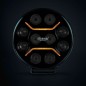 Verstraler - Strands - Dark Knight Intense - 8.6" - 21.8cm - Positielicht Wit/Amber - Driving