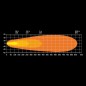 Driving light - Strands - Dark Knight Insane - 9.7" - 24.7cm - Oval - Position light White/Amber - 1 flash pattern - Driving