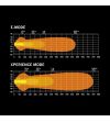LED Light bar - Strands - Nuuk D-Line - 10'' - Position light White/Amber - Driving