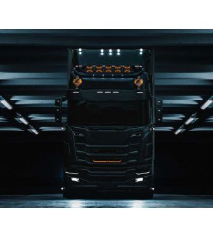 Verstraler - Strands - Dark Knight Intense - 9'' - Positielicht Wit/Geel - Driving
