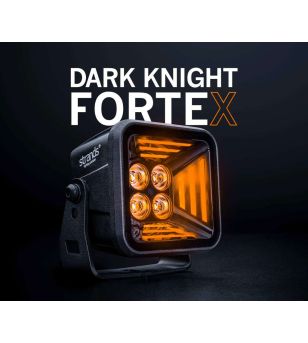 Arbetsbelysning - Strands - Dark Knight Fortex - 3'' - smoke - Positionsljus Bärnsten - Work / Scene 