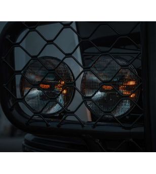 Verstraler - Strands - IZE LED - 9'' - smoke - Old School - Positielicht Wit/Amber - Driving