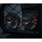 Verstraler - Strands - IZE LED - 8.5" - 21.5cm - Smoke - Old School - Positielicht Wit/Amber - Driving