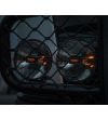 Extraljus - Strands - IZE LED - 9'' - smoke - Old School - Positionsljus Vit/Bärnsten - Driving 