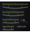 LED-ramp - Strands - Siberia XP - DRC - 42'' - smoke - curved - Positionsljus Vit/Gul - Driving
