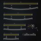 LED Light bar - Strands - Siberia XP - DRC - 32.4" - 82.4cm - Smoke - Curved - Position light White/Yellow - Driving LED Light bar - Strands - Siberia XP - DRC - 32.4" - 82.4cm - Smoke - Curved - Position light White/Yellow - Driving