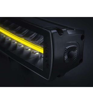 LED bar - Strands - Siberia XP - DRC - 32'' - smoke - curved - Positielicht Wit/Geel - Driving