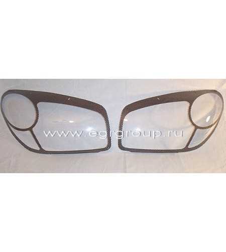Koplamp bescherming - Carbon Fiber Look - Toyota - RAV4 - 2004-2005