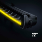 LED-ramp - Strands - Siberia XP - SR - 12" - 30.5cm - Smoke - Positionsljus Vit/Gul - Driving LED-ramp - Strands - Siberia XP - SR - 12" - 30.5cm - Smoke - Positionsljus Vit/Gul - Driving