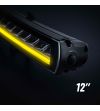 LED Light bar - Strands - Siberia XP - SR - 12'' - smoke - Position light White/Yellow - Driving