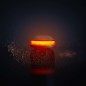 Warning light bar - Strands - Big Energy 1800 - 70.9" - 180cm - Smoke - 27 flash patterns - Amber - R65 - 12V-30V