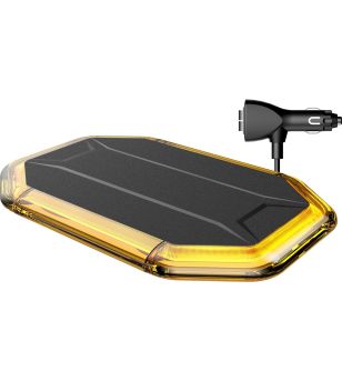 copy ofcopy ofBlixtljusramp - Ledson - Optoguard Protector - 124cm - 17 Blixtmönster - Bärnsten - R65 - 12V-30V -