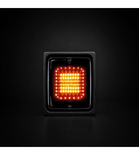 copy ofcopy ofTail light - Ledson - Breeze X1 - smoke - 11cm - Multifunction - 12V-48V