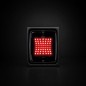 Tail light - Strands - IZE LED Dark Knight - Square - 4.3" - 11cm - Smoke - Tail - Brake - 24V Tail light - Strands - IZE LED Dark Knight - Square - 4.3" - 11cm - Smoke - Tail - Brake - 24V