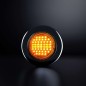 Rückleuchte - Strands - IZE LED Dark Knight - Rund - 6.1" - 15.5cm - Smoke - Blink - 12V-30V 