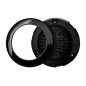 Rückleuchte - Strands - IZE LED Dark Knight - Rund - 6.1" - 15.5cm - Smoke - Blink - 12V-30V 