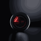 Achterlicht - Strands - IZE LED Dark Knight - Rond - 6.1" - 15.5cm - Smoke - Dynamisch knipperlicht - Links - Achter - Rem - Richting - 12V-30V