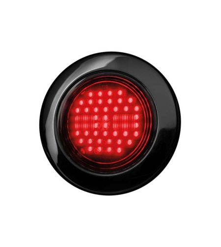 Achterlicht - Strands - IZE LED Dark Knight - Rond - 6.1" - 15.5cm - Smoke - Rem - Achteruit - 12V-30V