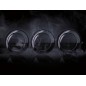Bakljus - Strands - IZE LED Dark Knight - Runt - 6.1" - 15.5cm - Smoke - Dynamiskt blinkljus - Vänster - Bak - Broms - Blink - 12V-30V 